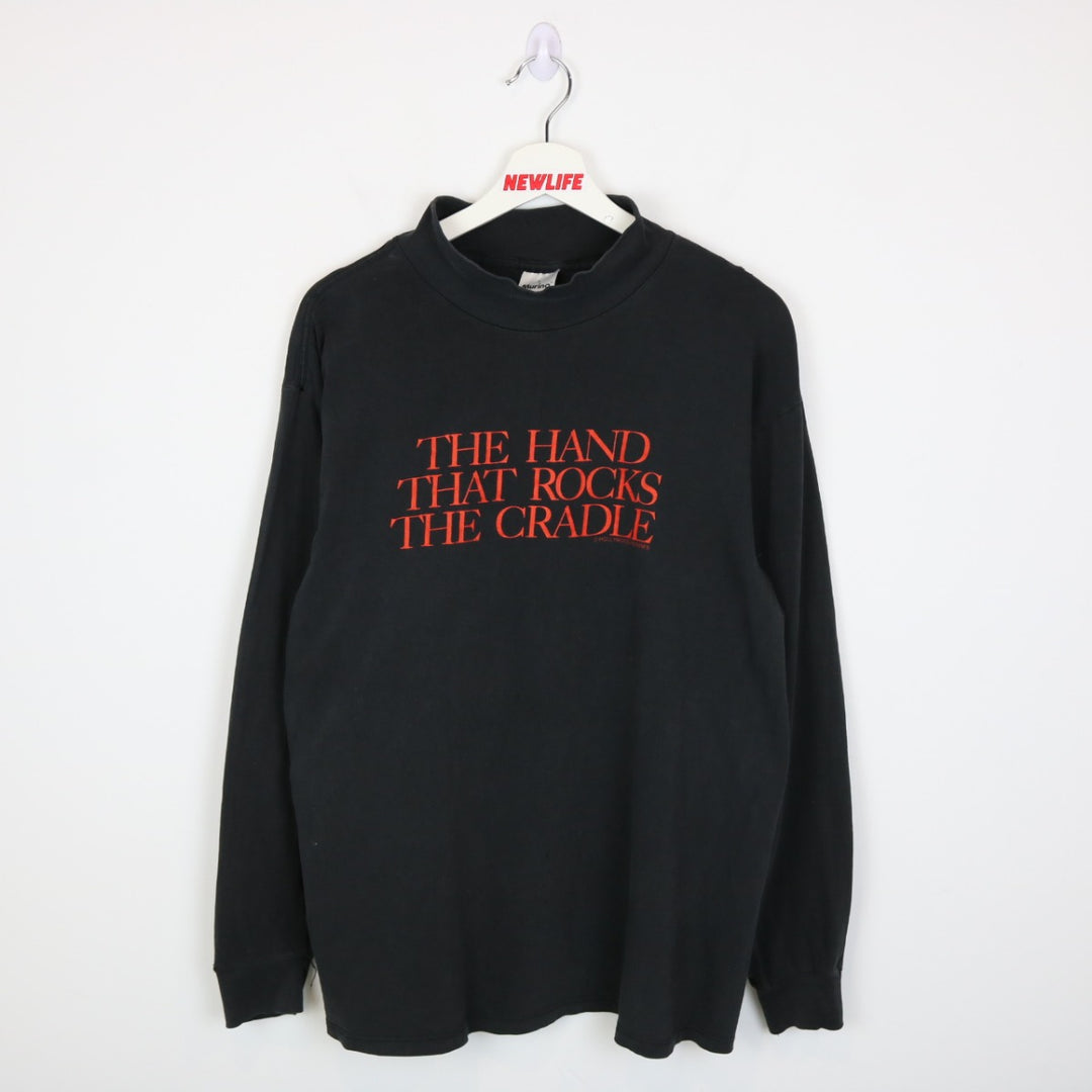 Vintage 90's Hand That Rocks the Cradle Movie Promo Tee - L-NEWLIFE Clothing