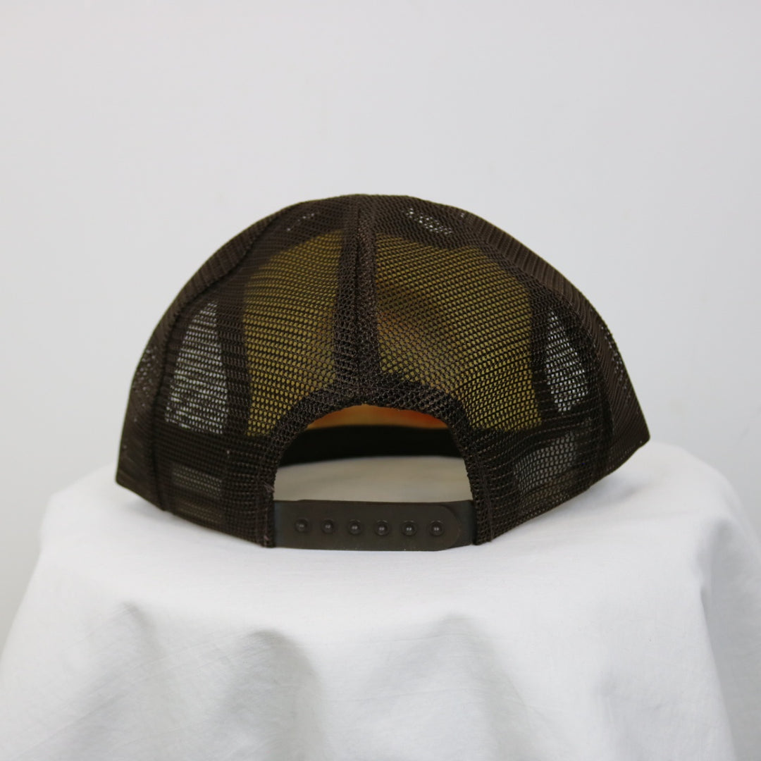 Vintage 1980 Homecoming Stamparound Alberta Trucker Hat - OS-NEWLIFE Clothing