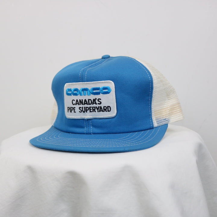 Vintage 80's Comco Pipe Superyard Trucker Hat - OS-NEWLIFE Clothing