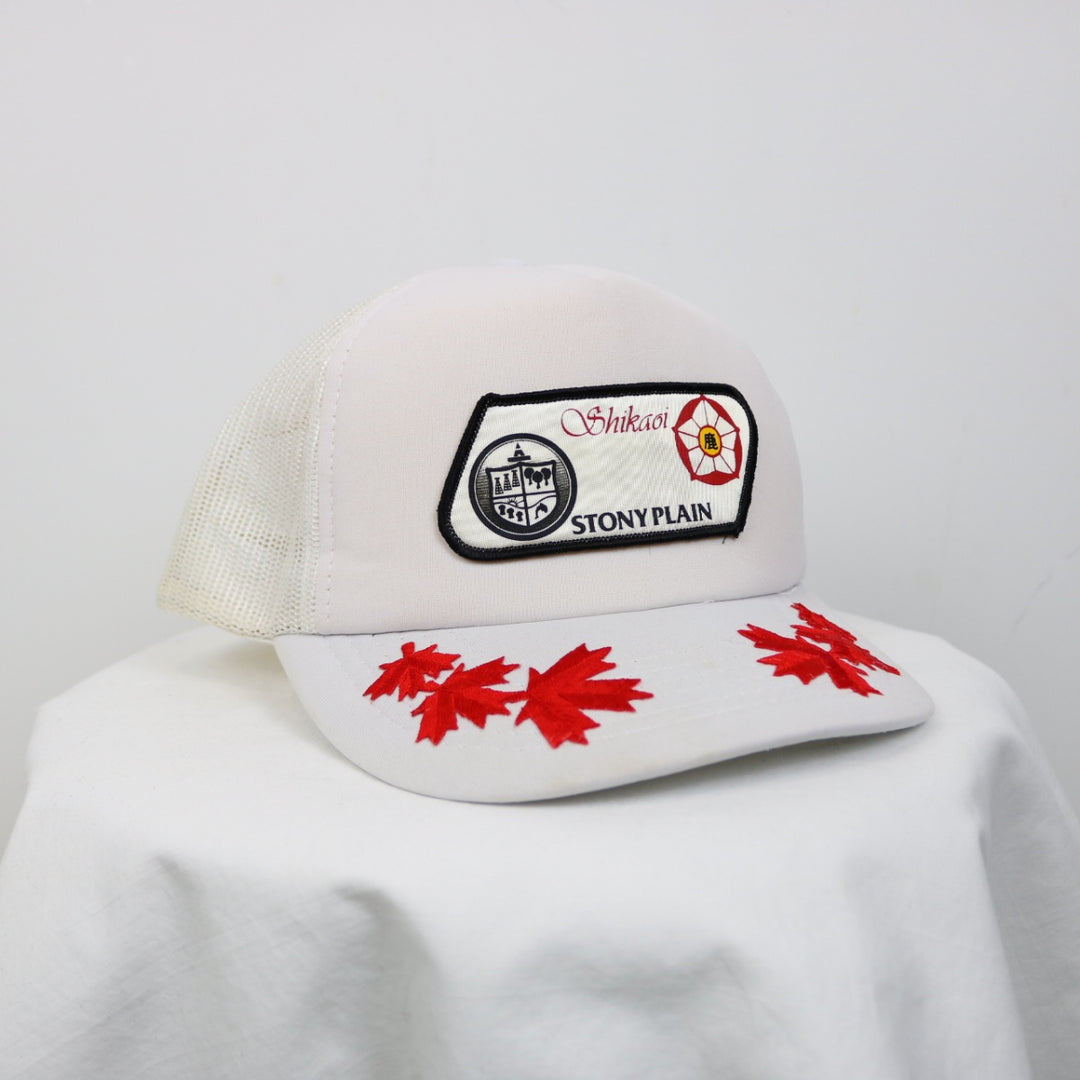 Vintage 80's Shikaoi Stony Plain Trucker Hat - OS-NEWLIFE Clothing