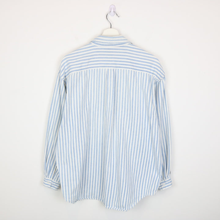 Vintage 90's Bay Club Striped Button Up - L-NEWLIFE Clothing