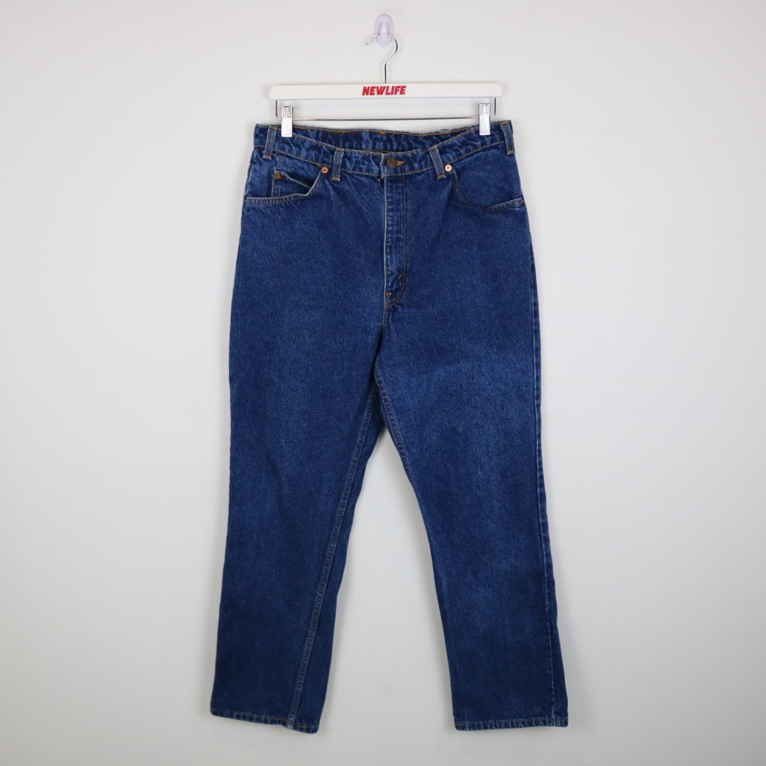 Vintage 80's Levi's 619 Orange Tab Denim Jeans - 32"-NEWLIFE Clothing