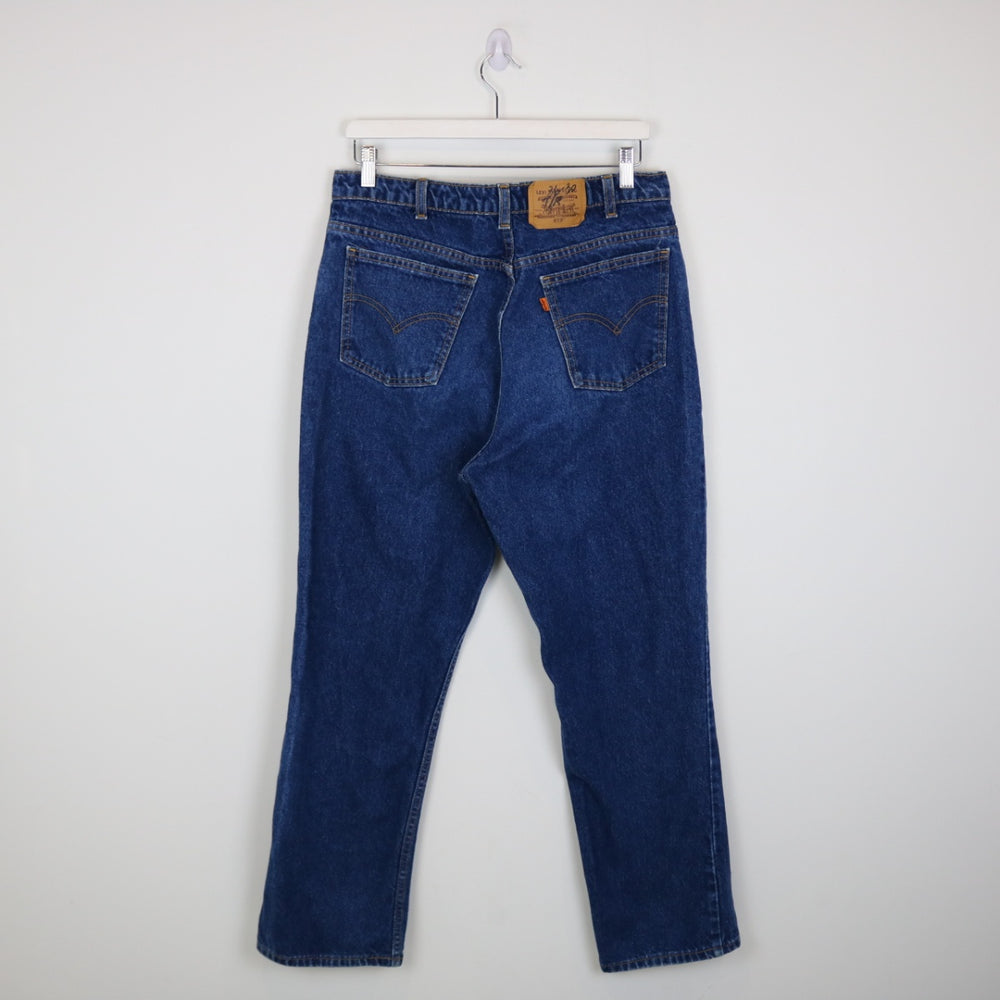 Vintage 80's Levi's 619 Orange Tab Denim Jeans - 32"-NEWLIFE Clothing