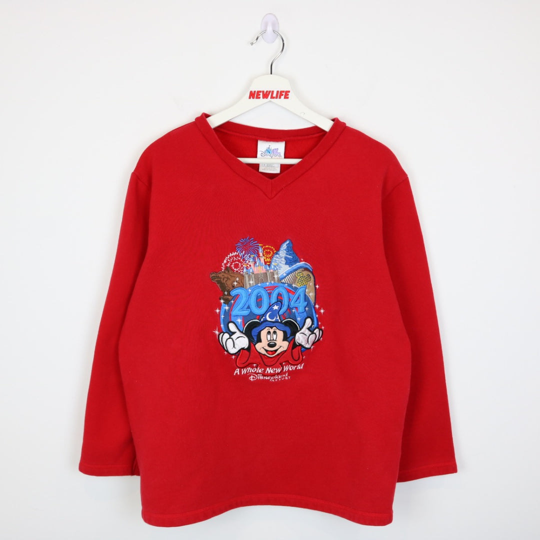 Vintage 2004 Disneyland Mickey Crewneck - M-NEWLIFE Clothing