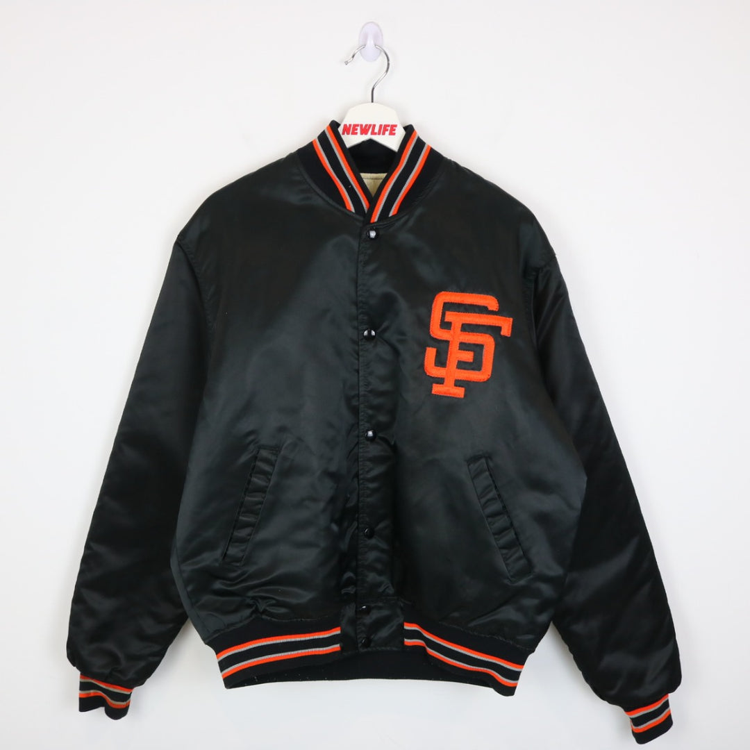 Vintage 90's San Francisco Giants Satin Starter Jacket - L-NEWLIFE Clothing