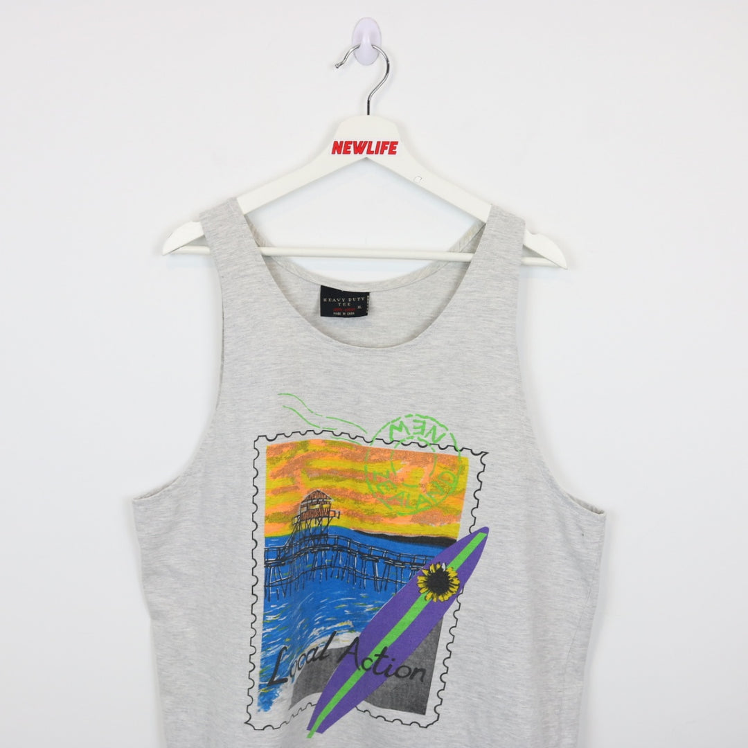 Vintage 90's New Zealand Nature Tank Top - XL-NEWLIFE Clothing