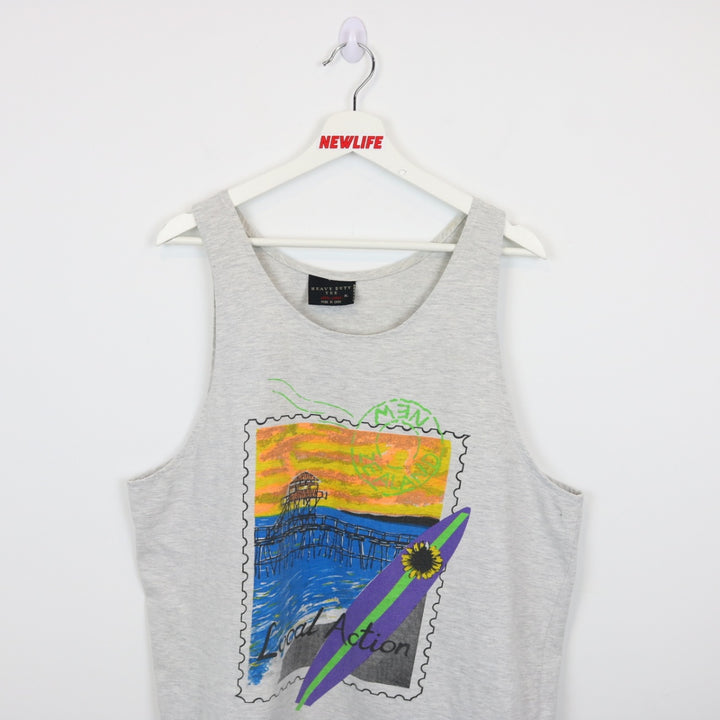 Vintage 90's New Zealand Nature Tank Top - XL-NEWLIFE Clothing