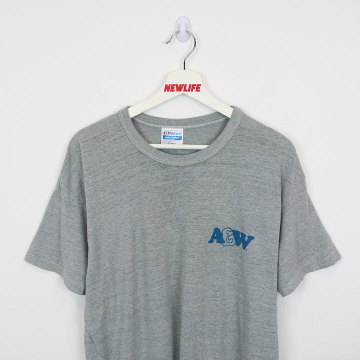 Vintage 80's A&W Tee - M-NEWLIFE Clothing