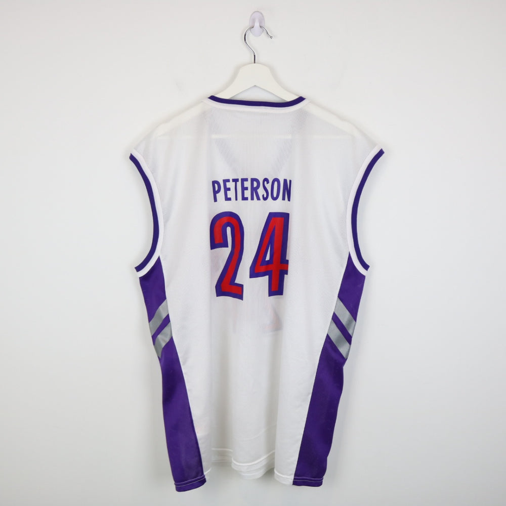 Vintage 00's Toronto Raptors Morris Peterson NBA Jersey - XL-NEWLIFE Clothing