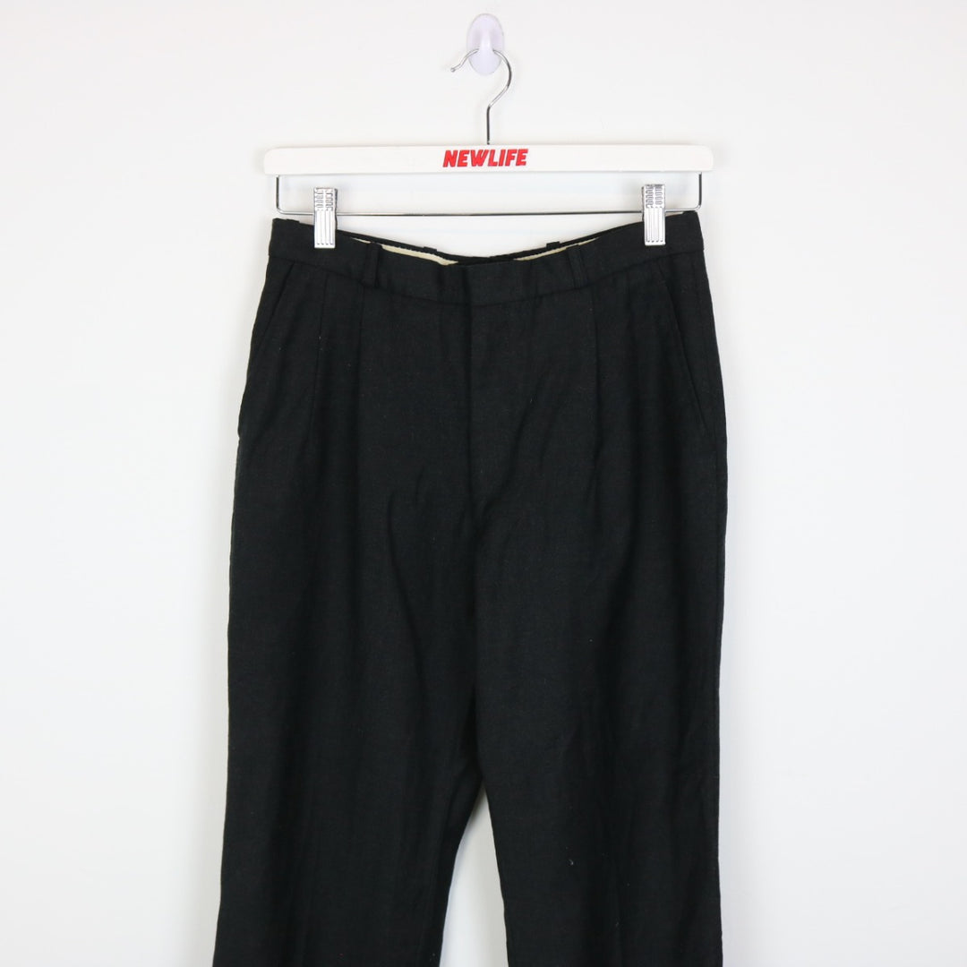 Vintage 80's Pleated Wool Pants - 28"-NEWLIFE Clothing