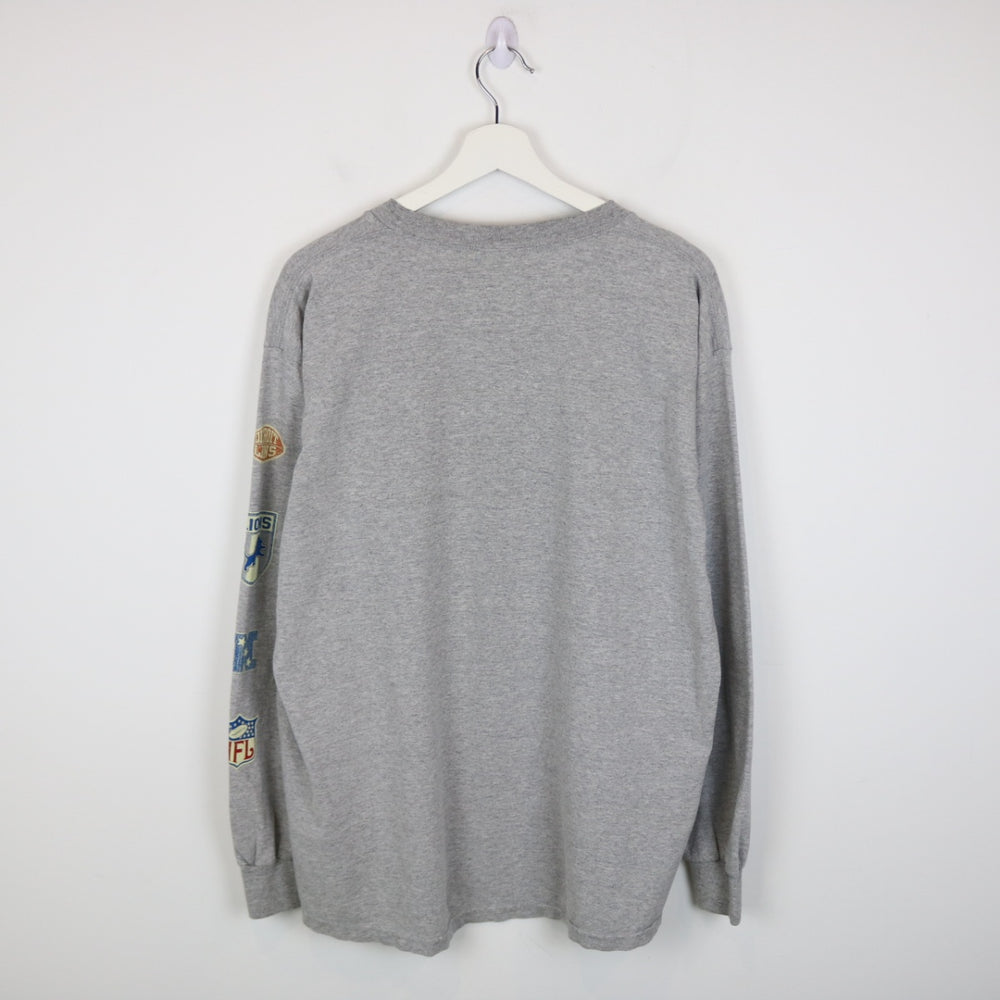 VIntage 00's Detroit Lions NFL Long Sleeve Tee - L-NEWLIFE Clothing
