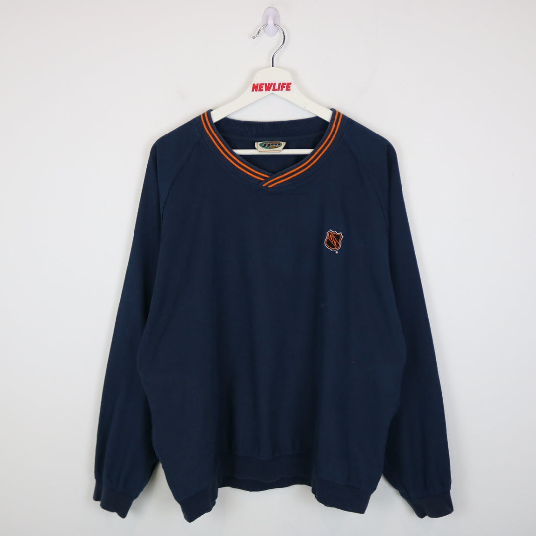 Vintage 90's NHL Hockey Pullover - L-NEWLIFE Clothing