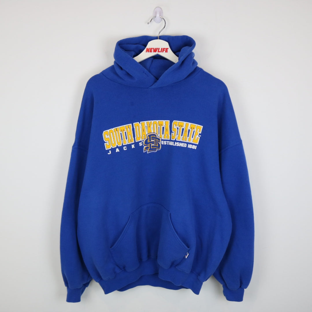 Vintage 00's South Dakota State University Jacks Russell Hoodie - XL-NEWLIFE Clothing