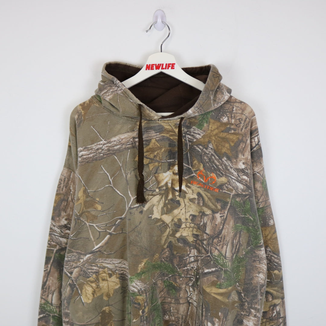 Y2K Real Tree Camo Hoodie - XXL-NEWLIFE Clothing