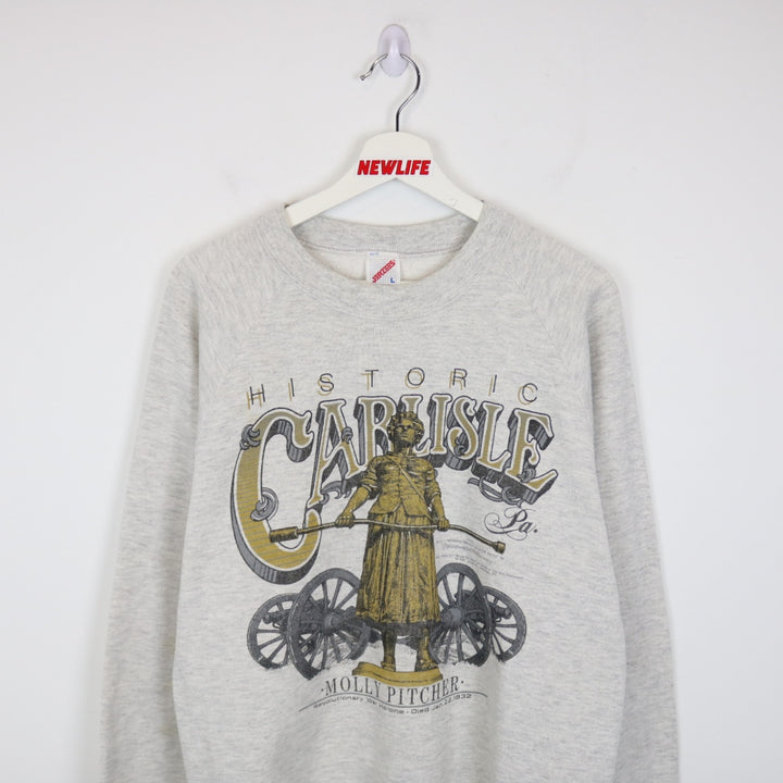 Vintage 1991 Historic Carlisle Molly Pitcher Crewneck - M-NEWLIFE Clothing