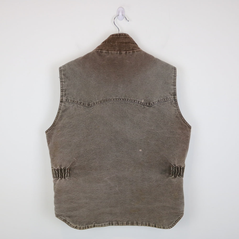 Vintage 90's Work King Quilt Lined Vest - M-NEWLIFE Clothing