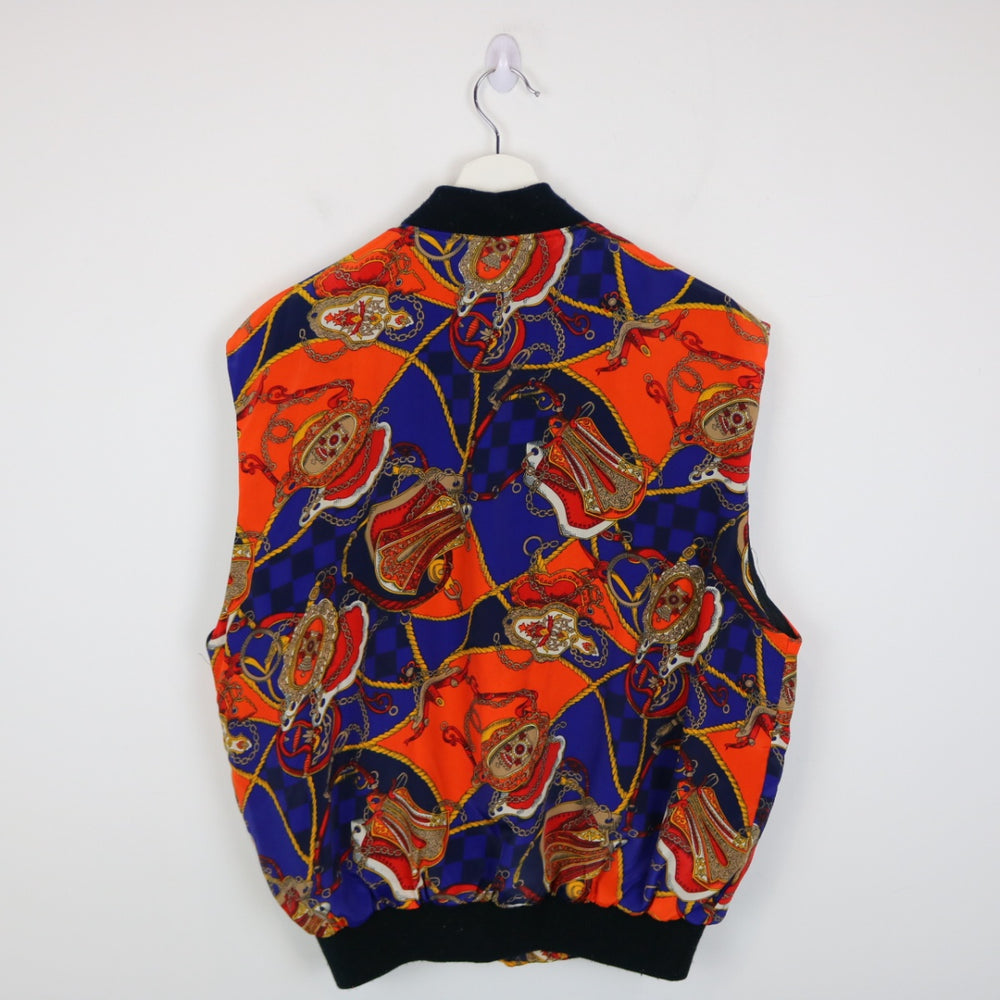 Vintage 80's Goodbye Folk Patterned Vest - L-NEWLIFE Clothing