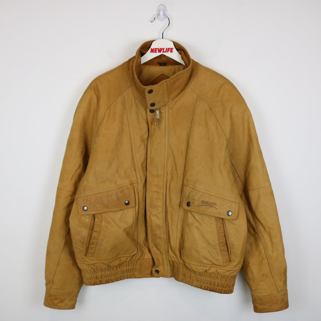 Vintage 80's Amanti Leather Jacket - L-NEWLIFE Clothing