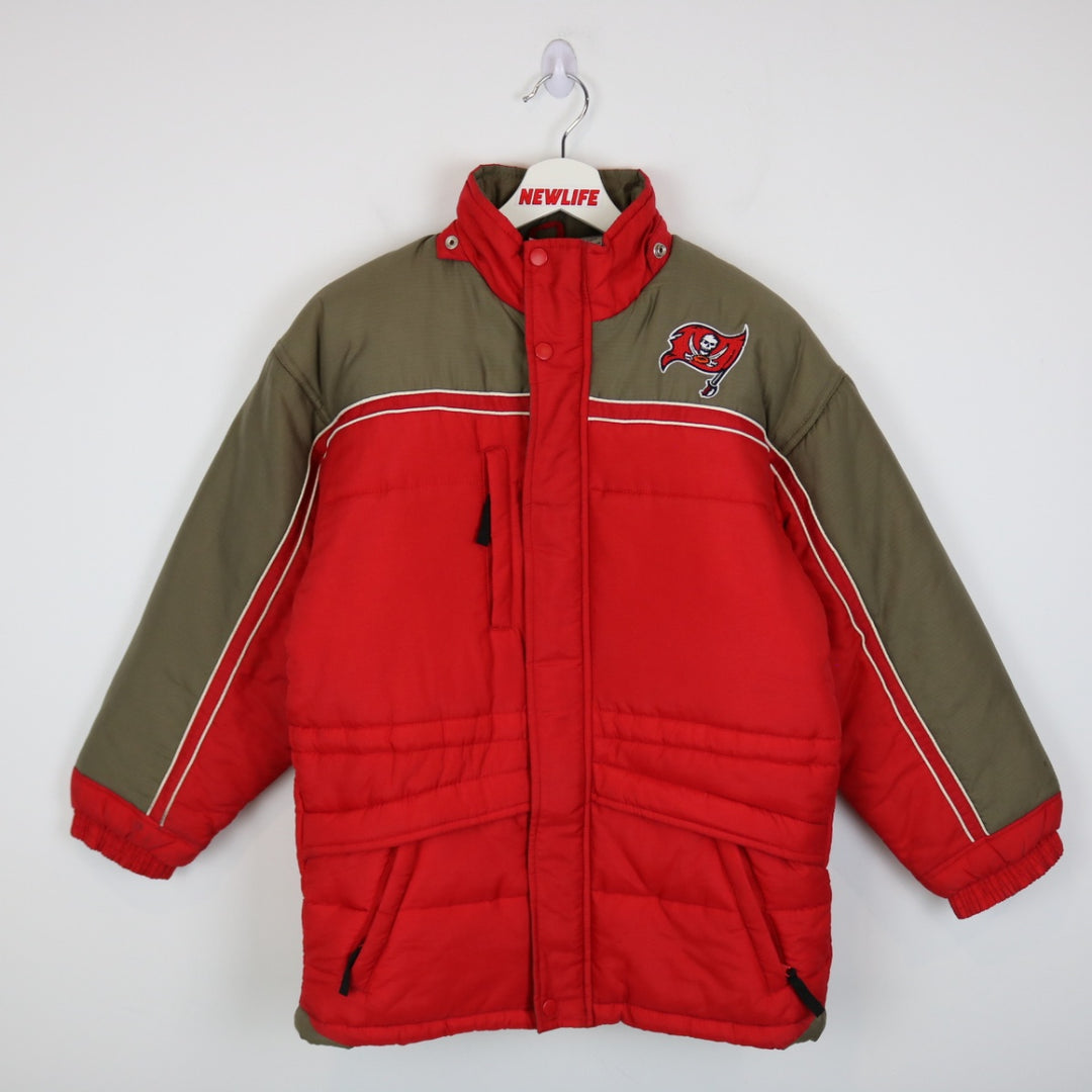 Vintage 00's Tampa Bay Buccaneers NFL Puffer Jacket - S-NEWLIFE Clothing