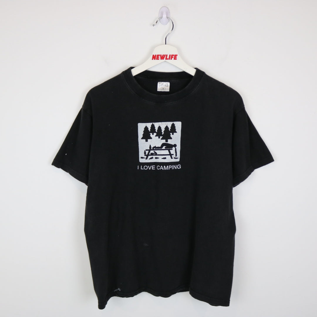 Vintage 00's I Love Camping Tee - L-NEWLIFE Clothing