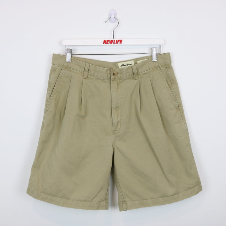 Vintage Eddie Bauer Pleated Shorts - 35"-NEWLIFE Clothing