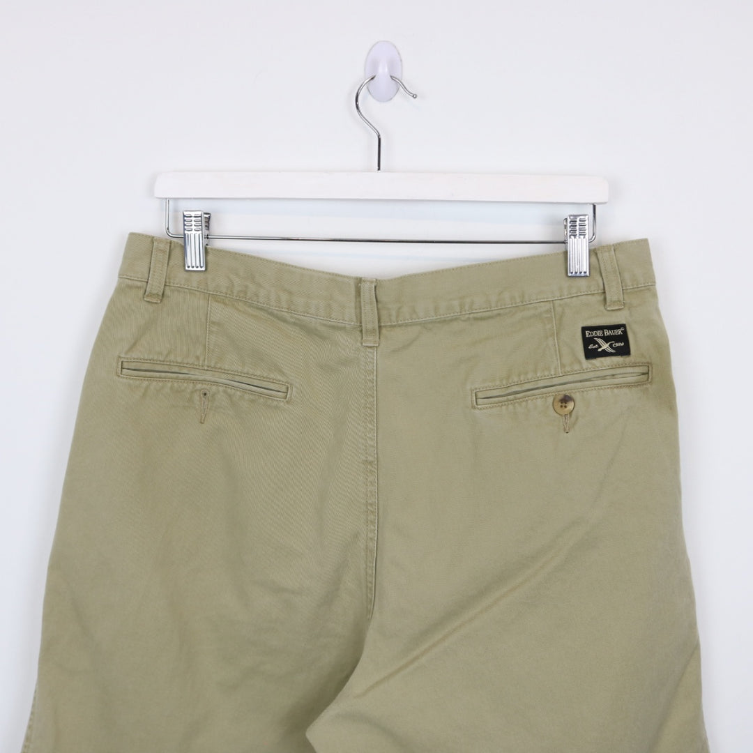 Vintage Eddie Bauer Pleated Shorts - 35"-NEWLIFE Clothing