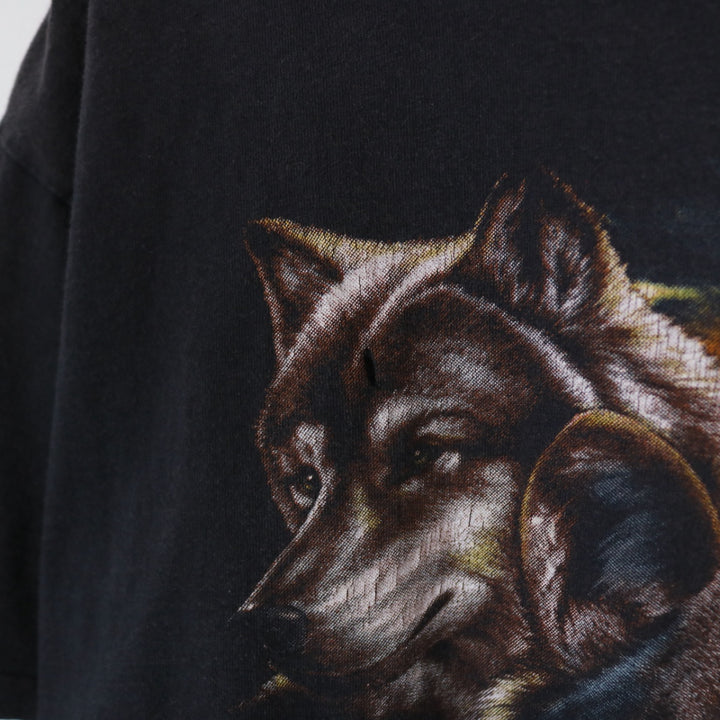 Vintage 1992 Wolf Nature Tee - XL-NEWLIFE Clothing