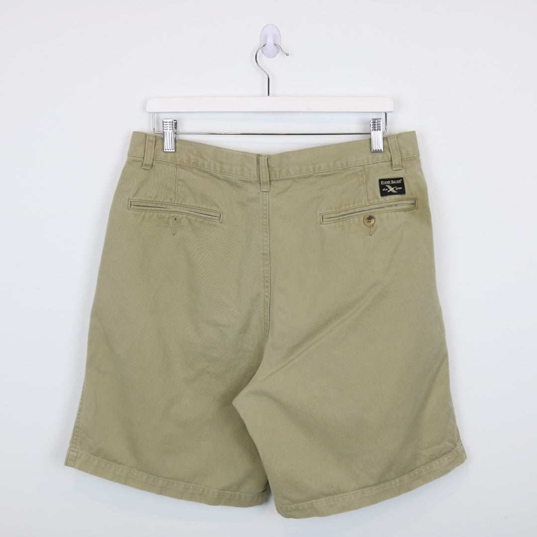 Vintage Eddie Bauer Pleated Shorts - 35"-NEWLIFE Clothing