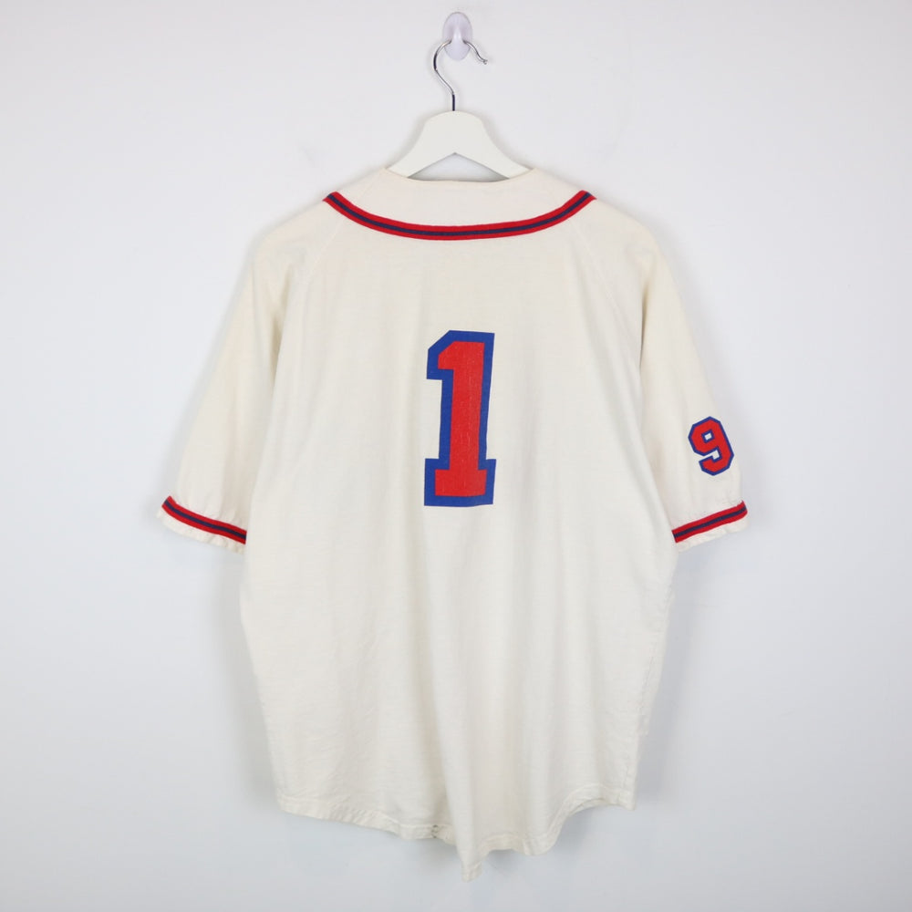 Vintage 90's Hard Rock Cafe Las Vegas Baseball Jersey - L-NEWLIFE Clothing