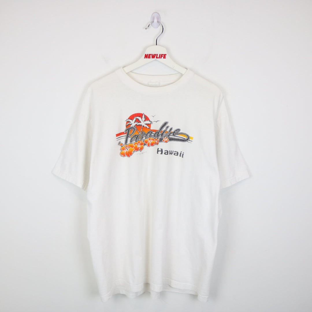 Vintage 00's Hawaii Paradise Tee - XL-NEWLIFE Clothing