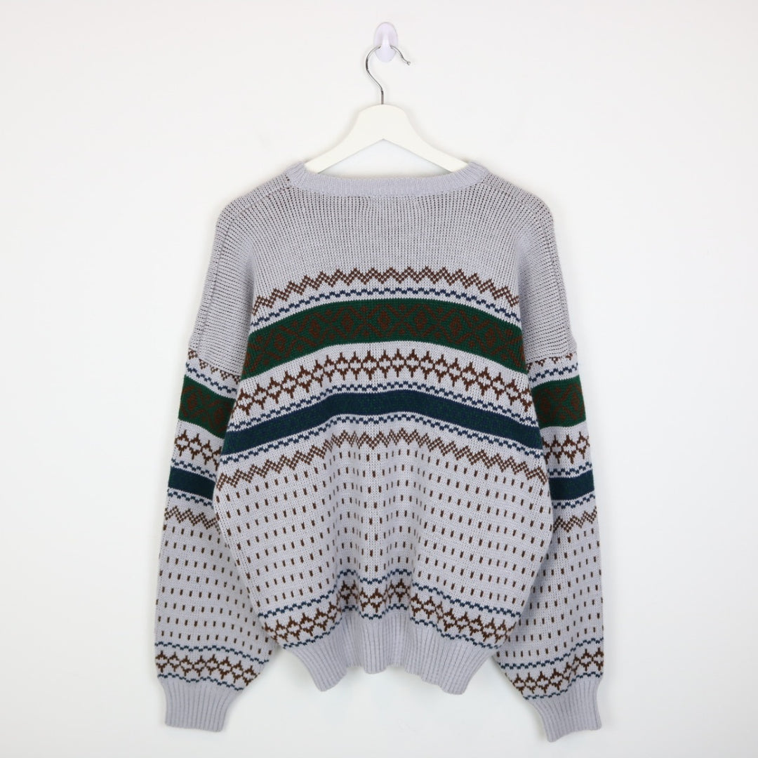 Vintage 90's Northwest Territory Patterned Knit Sweater - M/L-NEWLIFE Clothing