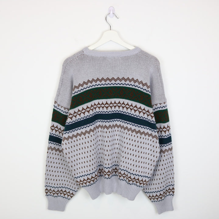 Vintage 90's Northwest Territory Patterned Knit Sweater - M/L-NEWLIFE Clothing