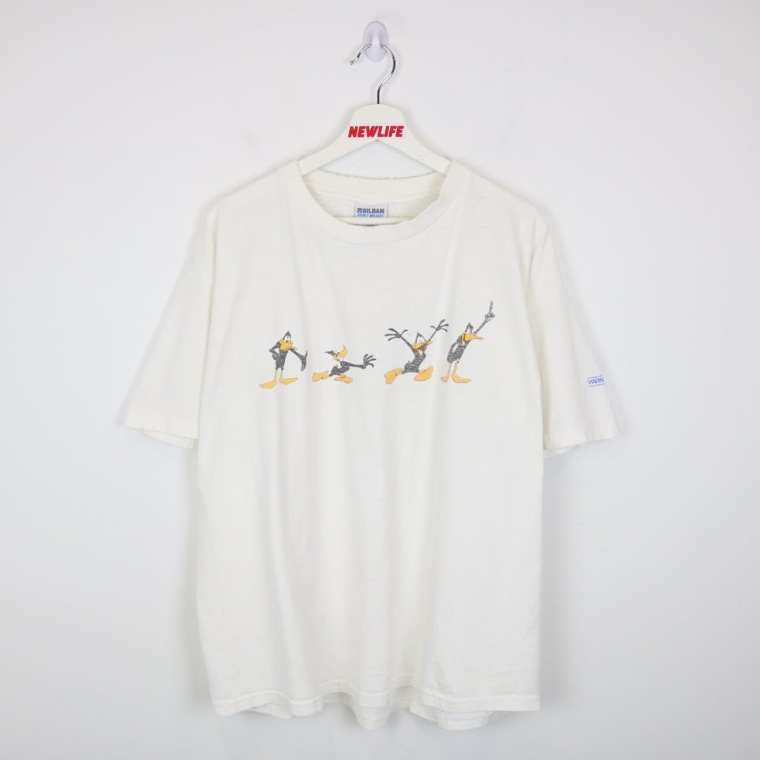 Vintage 90's Looney Tunes Daffy Duck Tee - XL-NEWLIFE Clothing