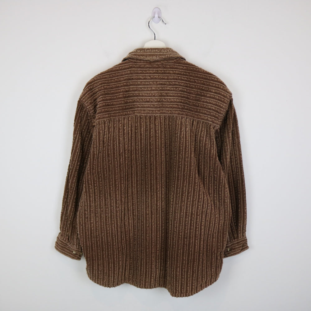 Vintage 90's Boca Corduroy Textured Button Up - L-NEWLIFE Clothing
