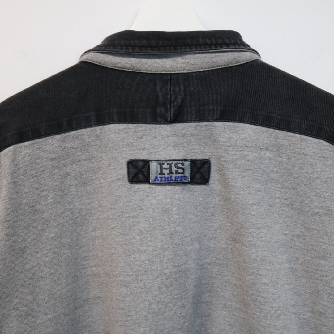 Vintage Higher State Athletic Quarter Zip Sweater - L-NEWLIFE Clothing