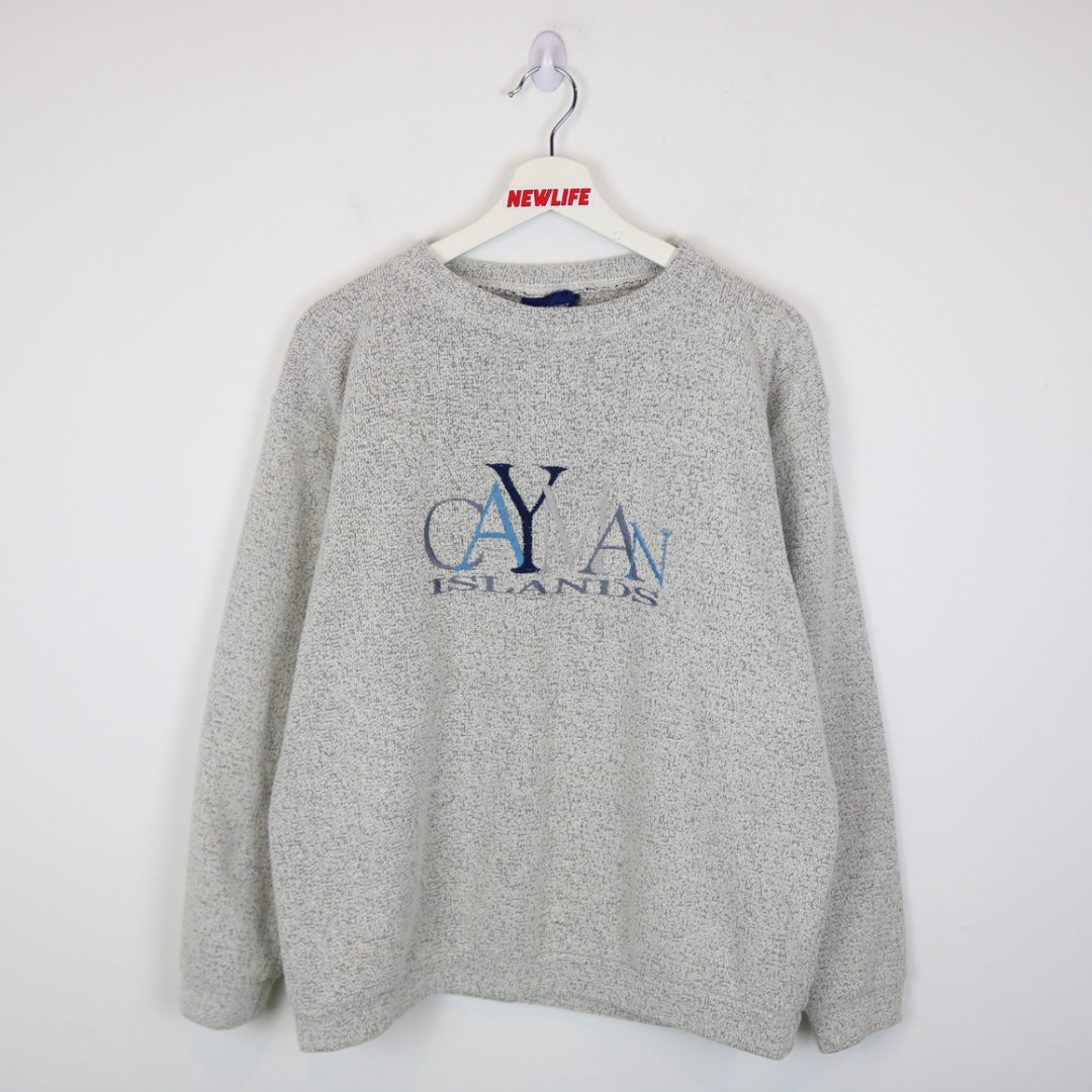 Vintage 90' Cayman Islands Crewneck - M/L-NEWLIFE Clothing