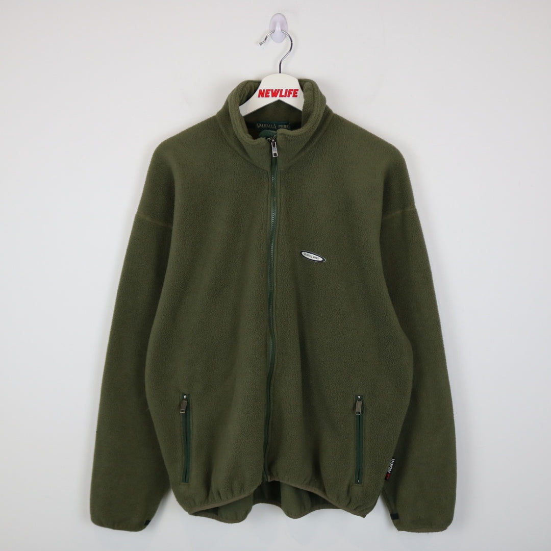 Vintage 90's Valhalla Pure Fleece Jacket - L-NEWLIFE Clothing
