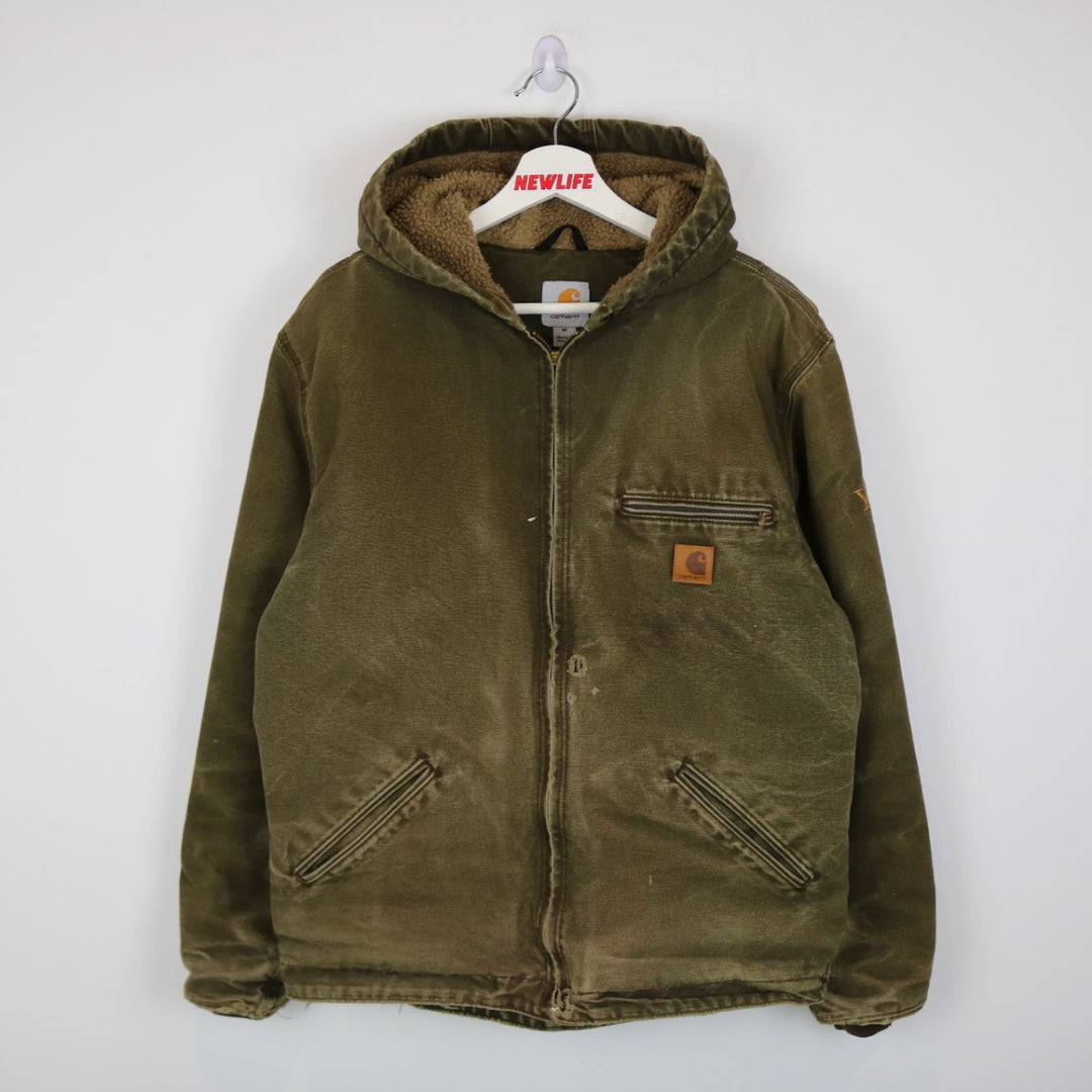 Carhartt J141 Sherpa Lined Hooded Work Jacket - M-NEWLIFE Clothing