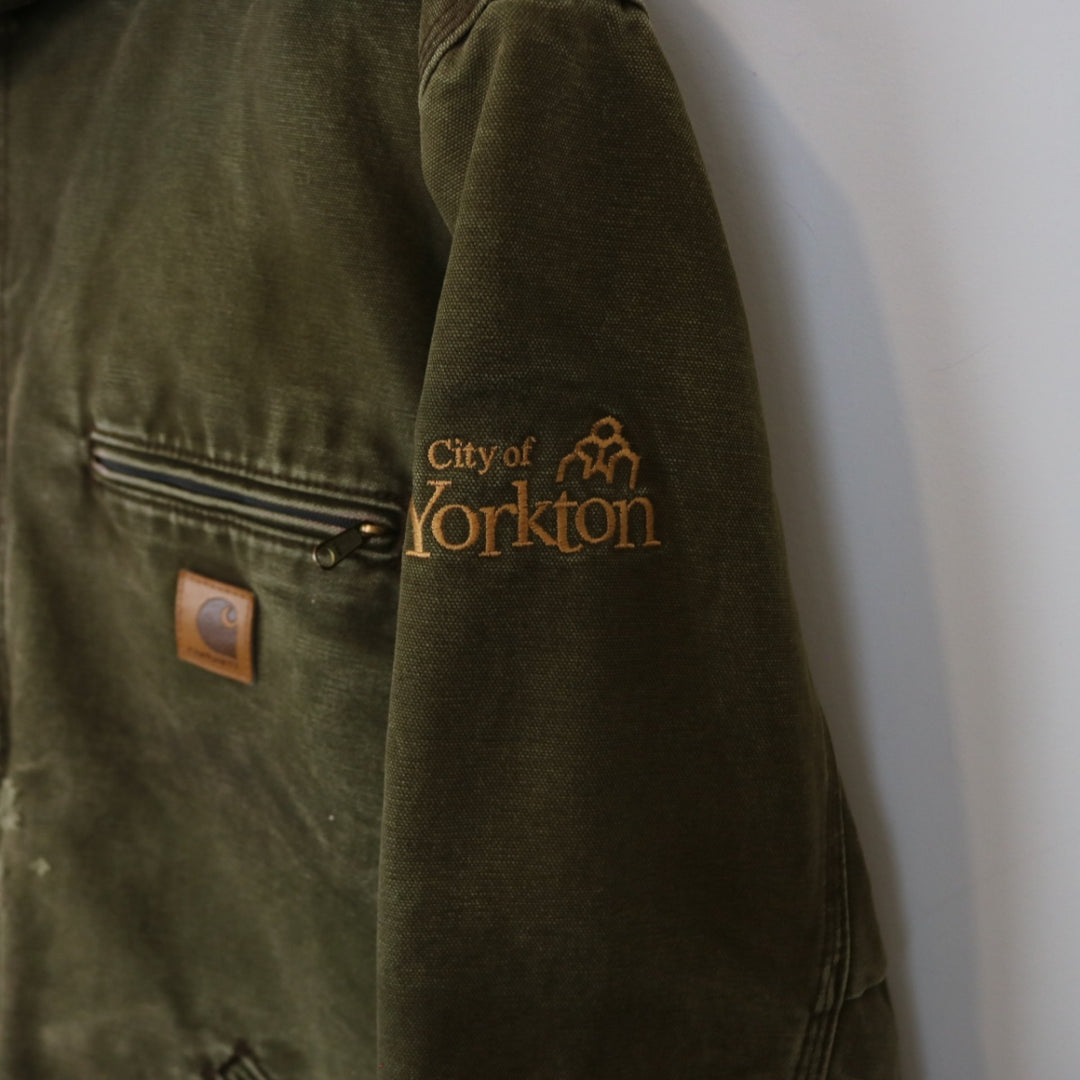 Carhartt J141 Sherpa Lined Hooded Work Jacket - M-NEWLIFE Clothing
