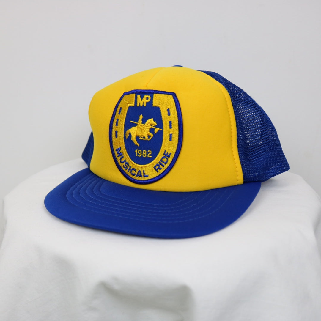 Vintage 1982 Musical Ride Trucker Hat - OS-NEWLIFE Clothing