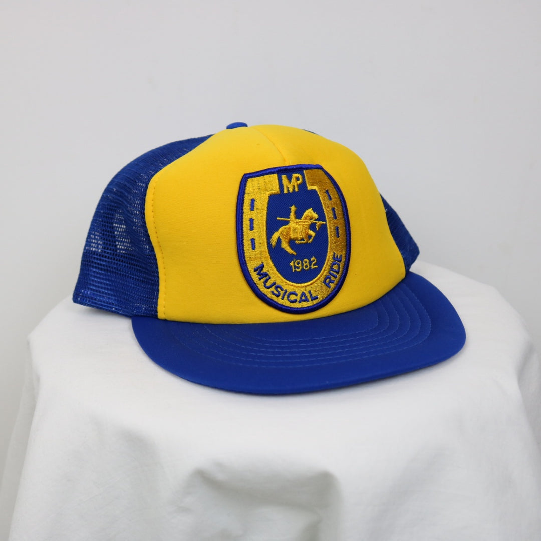 Vintage 1982 Musical Ride Trucker Hat - OS-NEWLIFE Clothing