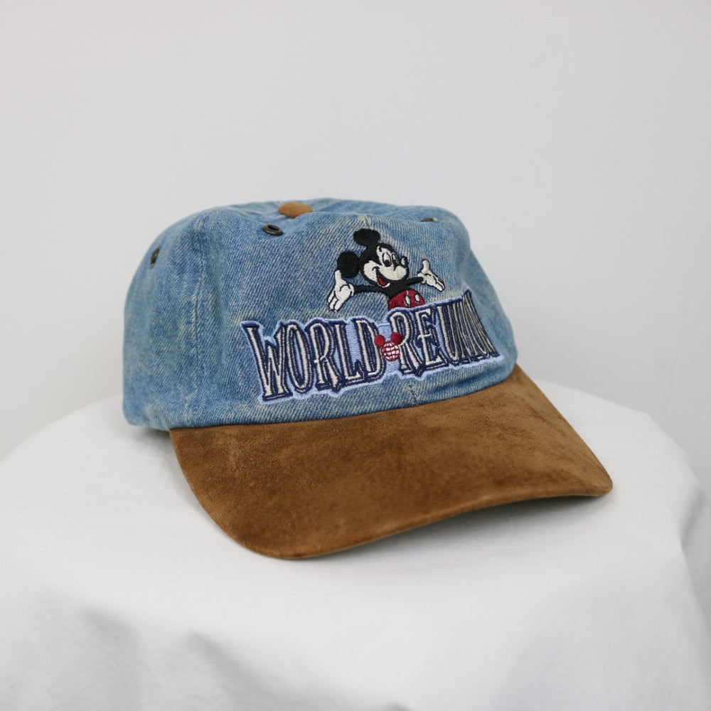Vintage 1996 Disney World Reunion 25th Anniversary Denim Hat - OS-NEWLIFE Clothing