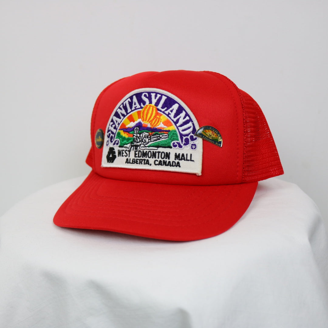 Vintage 80's Fantasyland West Edmonton Mall Trucker Hat - OS-NEWLIFE Clothing