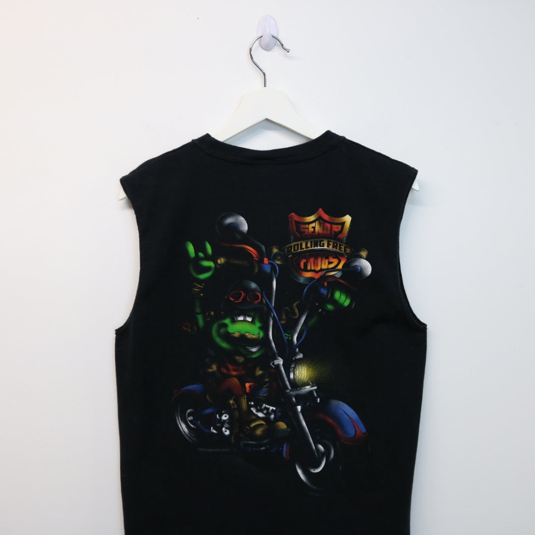 Senor Frogs Motorcycle Tank Top - M-NEWLIFE Clothing