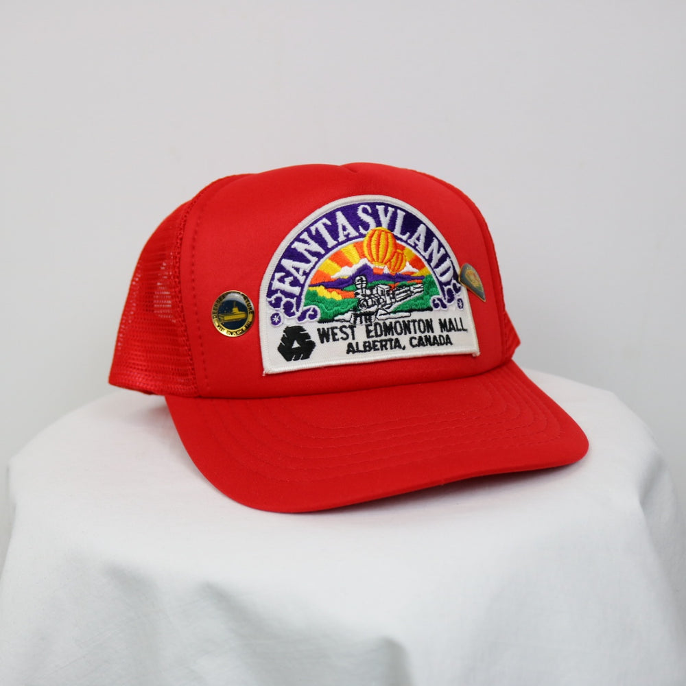 Vintage 80's Fantasyland West Edmonton Mall Trucker Hat - OS-NEWLIFE Clothing