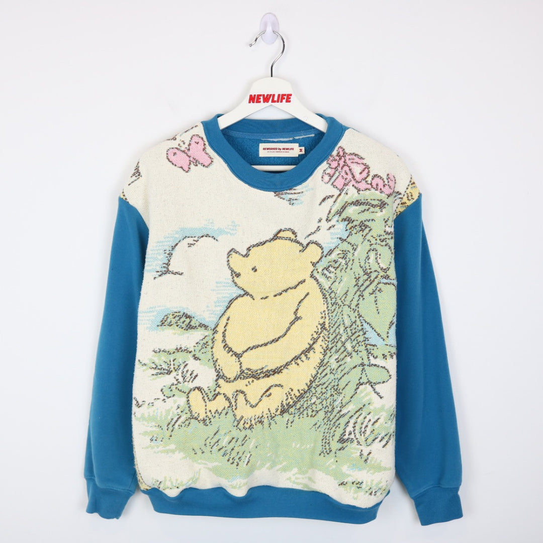 Reworked Vintage Disney Winnie the Pooh Crewneck - M-NEWLIFE Clothing