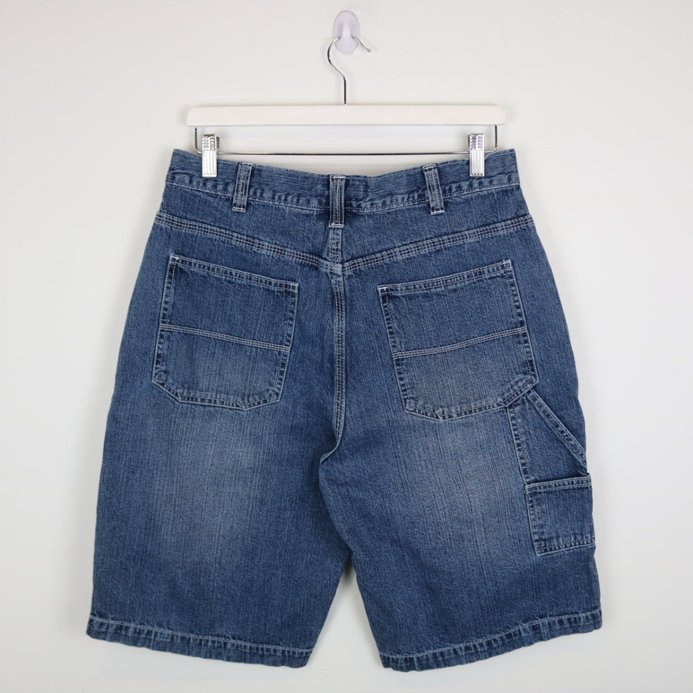 Vintage 00's Denim Carpenter Work Shorts - 32"-NEWLIFE Clothing