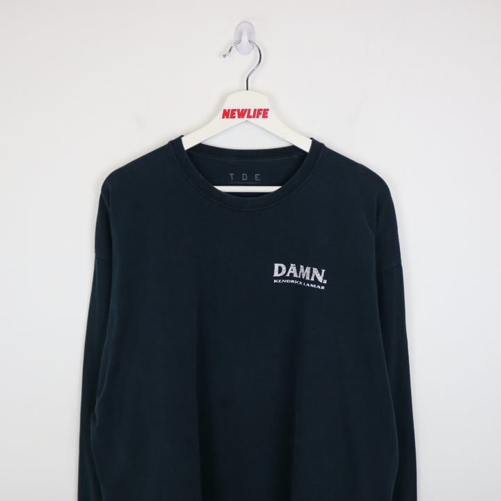 2017 Kendrick Lamar TDE DAMN Tour Long Sleeve Tee - XL-NEWLIFE Clothing
