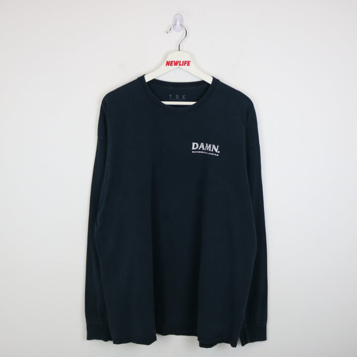 2017 Kendrick Lamar TDE DAMN Tour Long Sleeve Tee - XL-NEWLIFE Clothing