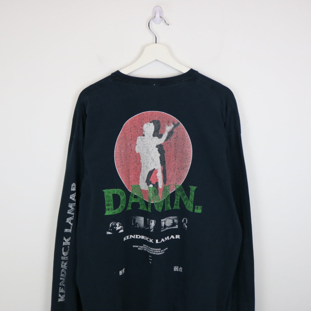 2017 Kendrick Lamar TDE DAMN Tour Long Sleeve Tee - XL-NEWLIFE Clothing